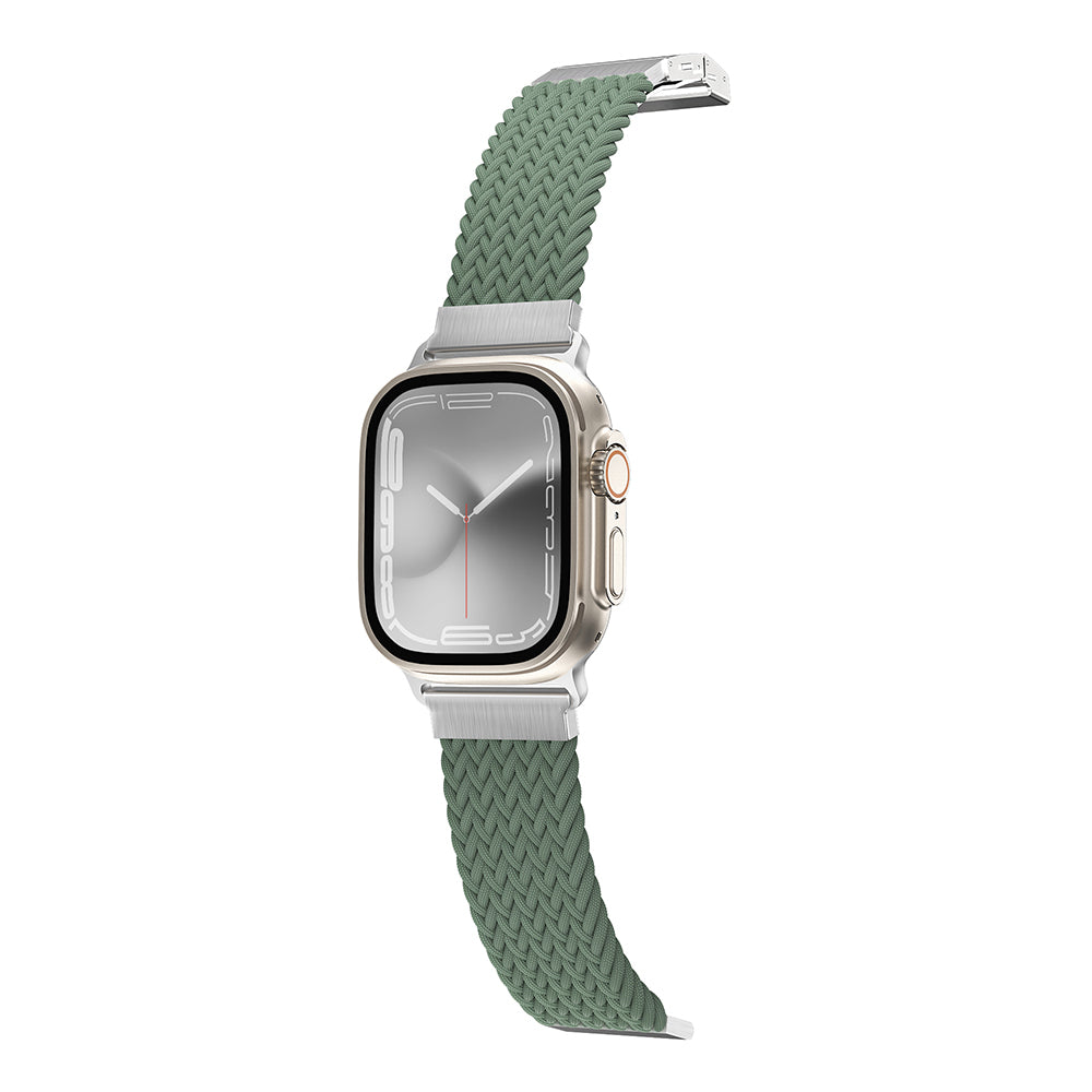 Watch 7 41mm Amazingthing Titan Weave 2 Sport Örgü Kordon Koyu Yeşil