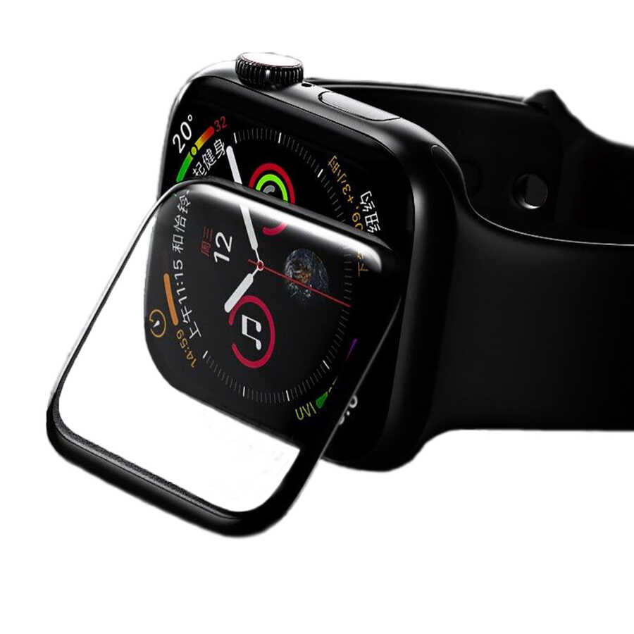 Watch 7 41mm Wiwu iVista Watch Ekran Koruyucu Siyah
