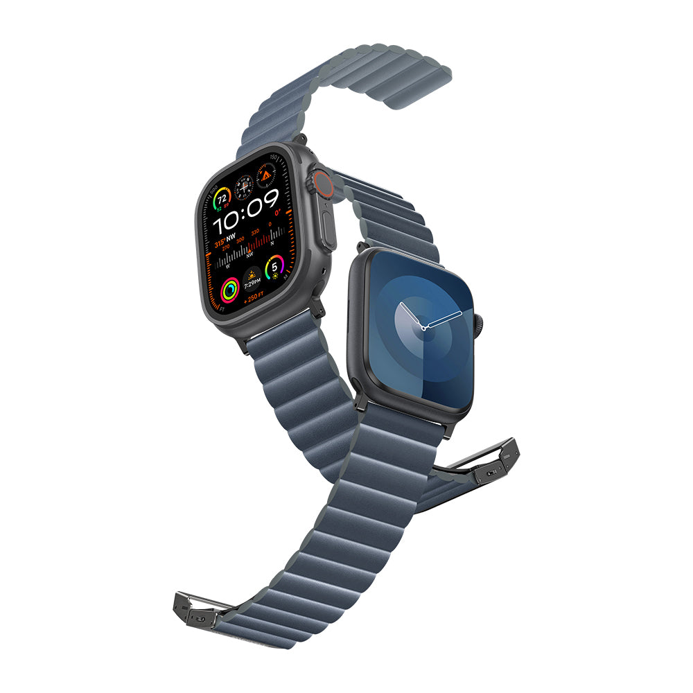 Watch Serisi Uyumlu Amazing Thing Glamour Sense Deri Kordon Mavi