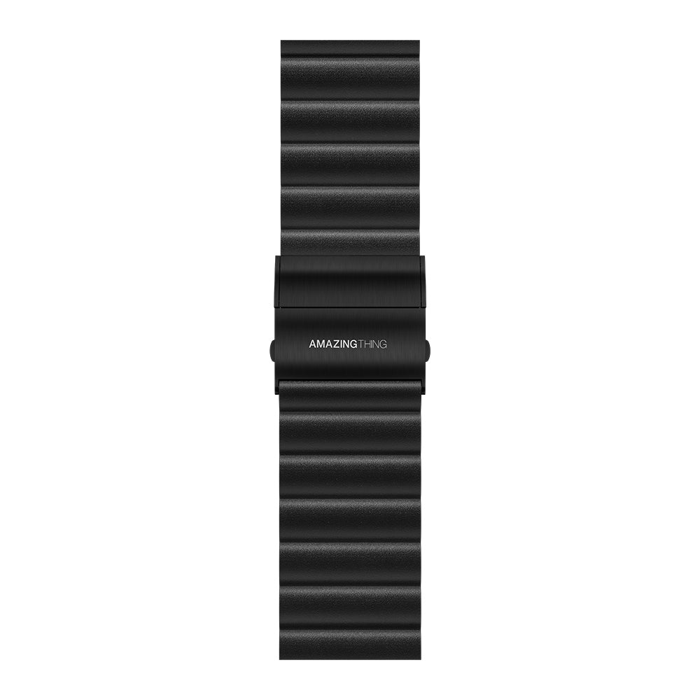 Watch Serisi Uyumlu Amazing Thing Glamour Sense Deri Kordon Mavi