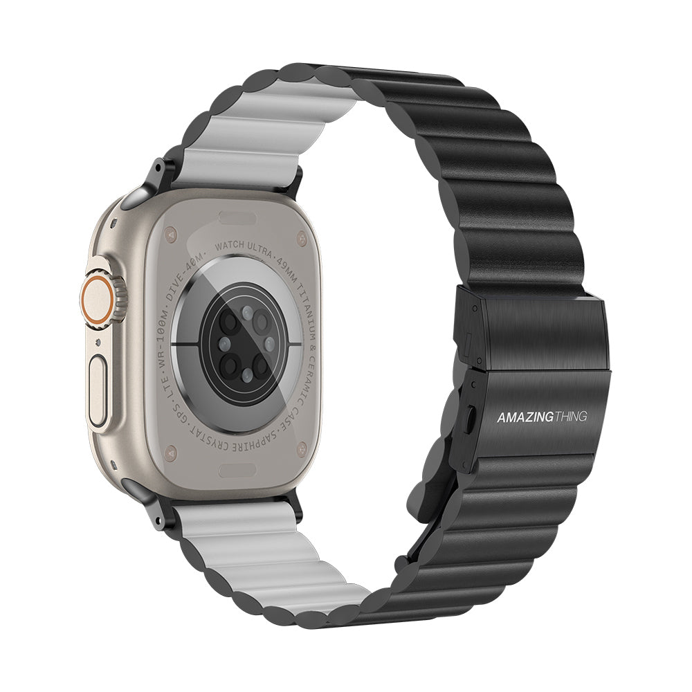 Watch Serisi Uyumlu Amazing Thing Glamour Sense Deri Kordon Mavi