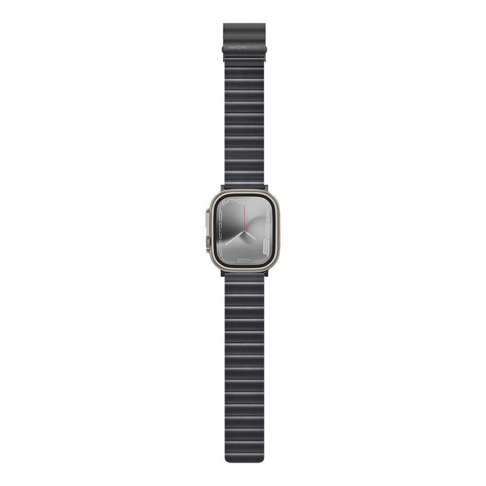 Watch Serisi Uyumlu Amazing Thing Glamour Sense Deri Kordon Mavi