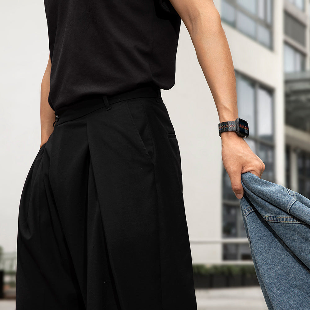 Watch Serisi Uyumlu Aramid Fiber ve Karbon Fiber Pitaka Modern Serisi Rhapsody Universal Kordon Siyah