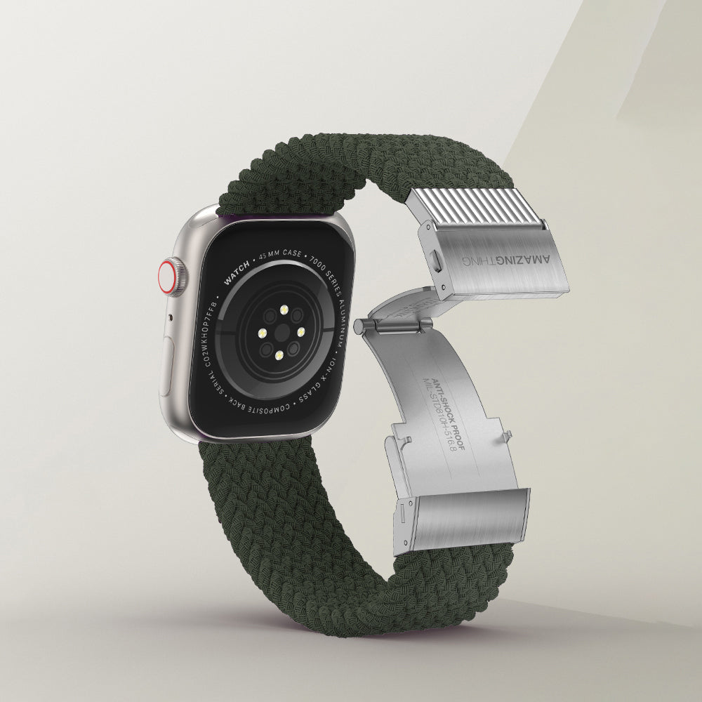 Watch Ultra 49mm Amazingthing Titan Weave 2 Sport Örgü Kordon Mor