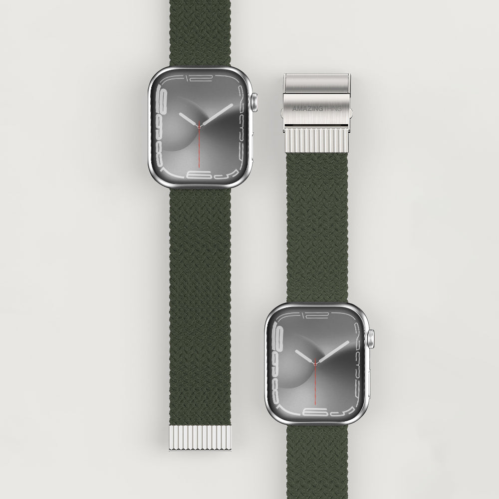 Watch Ultra 49mm Amazingthing Titan Weave 2 Sport Örgü Kordon Mor