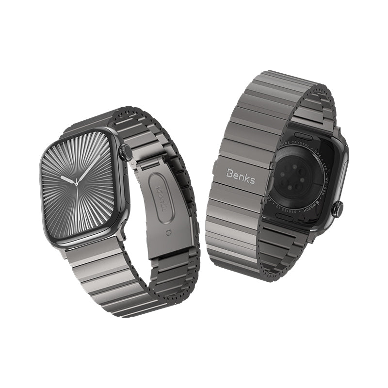 Watch Ultra 49mm Benks Aero Titan Serisi Titanyum Metal Kordon Titanyum