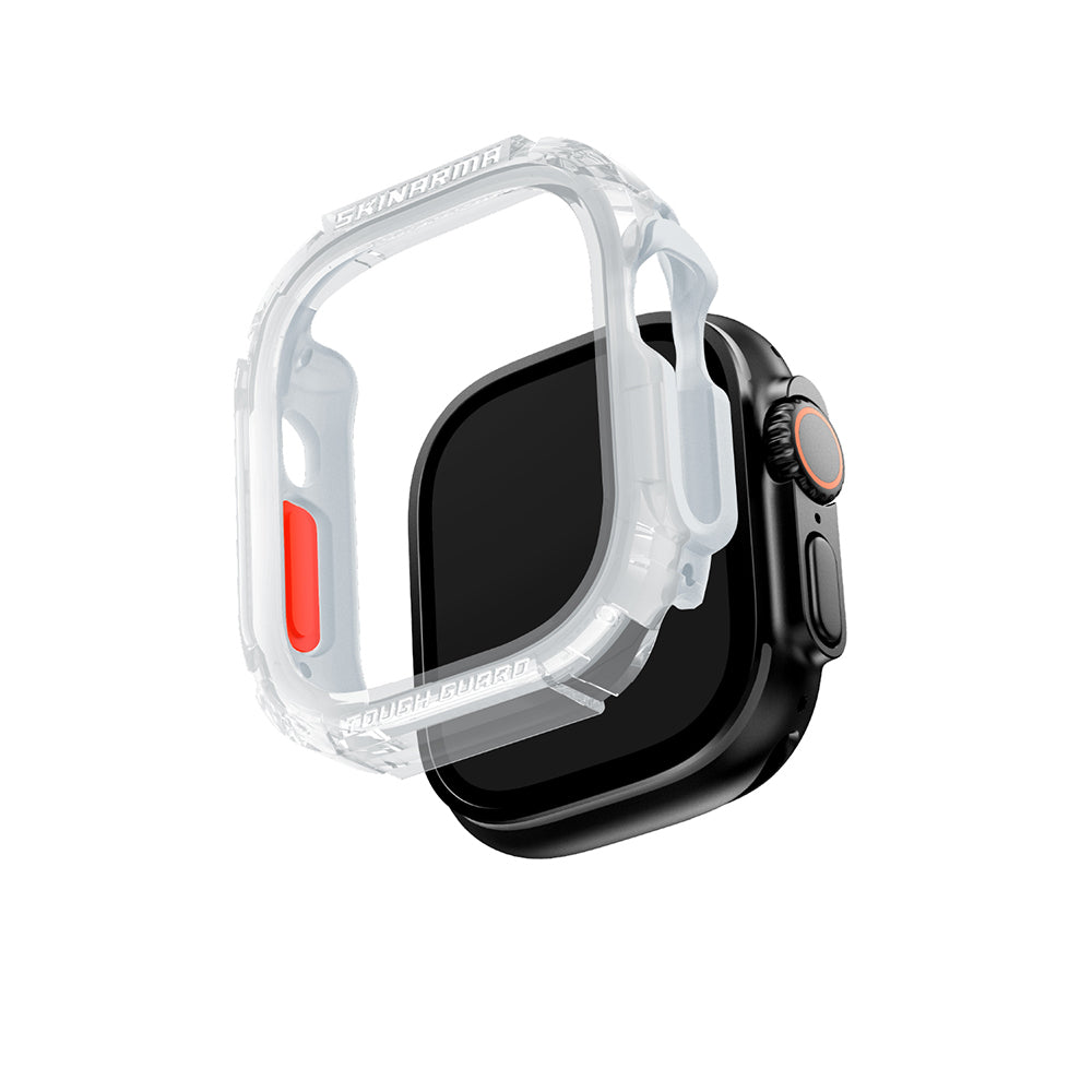 Apple Watch Ultra 49mm Skinarma Atom TPU Kasa Koruyucu Siyah