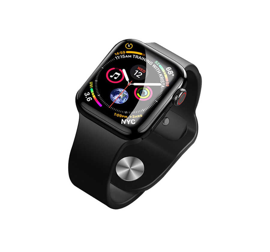 Watch Ultra 49mm Wiwu iVista Watch Ekran Koruyucu Siyah