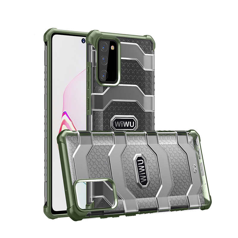 Galaxy Note 20 Kılıf Wiwu Voyager Kılıf Siyah