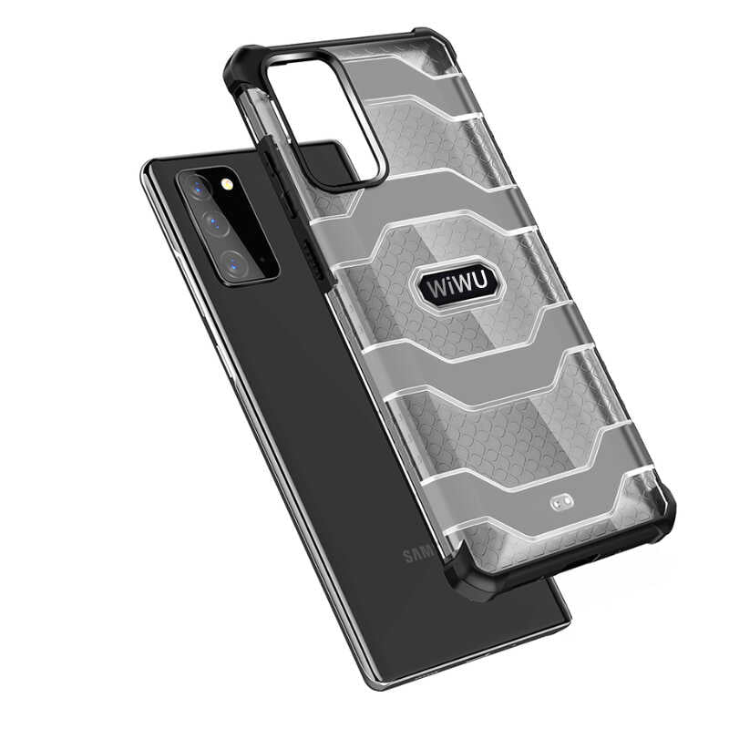 Galaxy Note 20 Kılıf Wiwu Voyager Kılıf Siyah