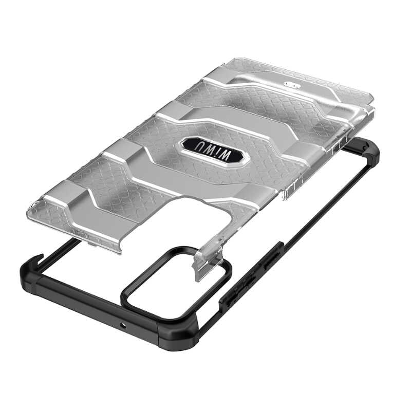 Galaxy Note 20 Kılıf Wiwu Voyager Kılıf Mavi