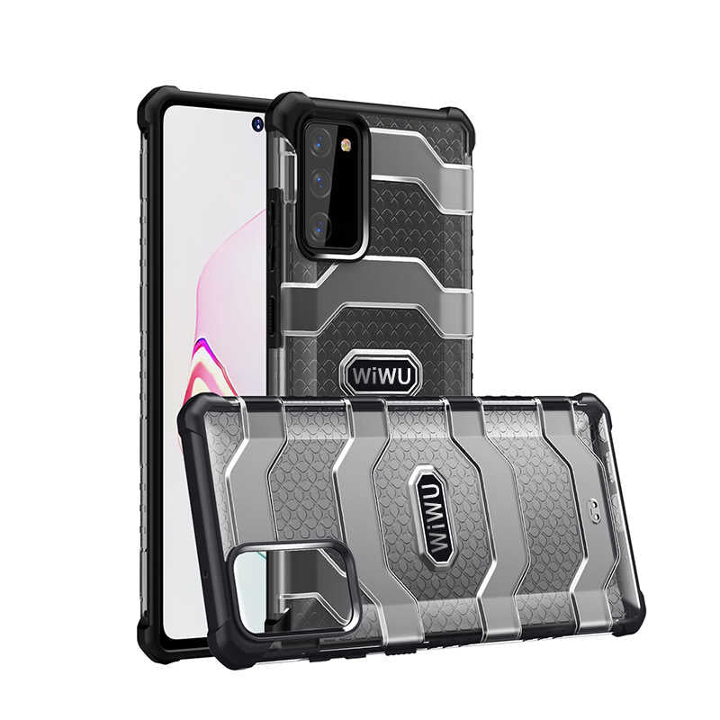 Galaxy Note 20 Kılıf Wiwu Voyager Kılıf Siyah
