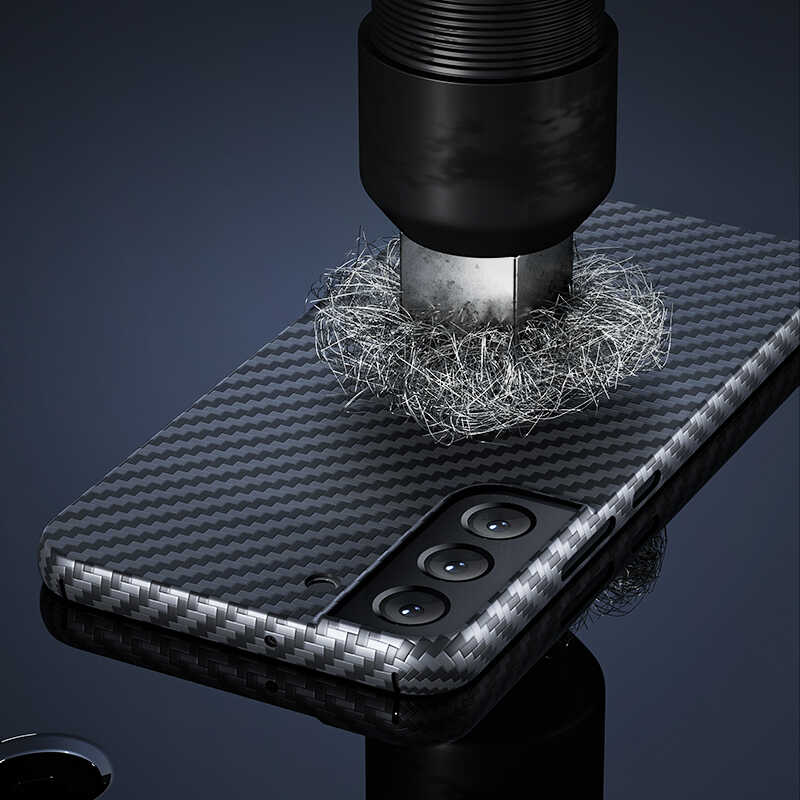 Galaxy S22 Kılıf Benks Kevlar Fiber Kılıf Siyah