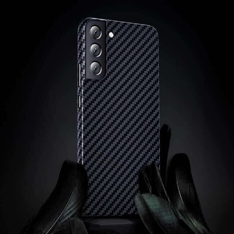 Galaxy S22 Plus Kılıf Benks Kevlar Fiber Kılıf Siyah