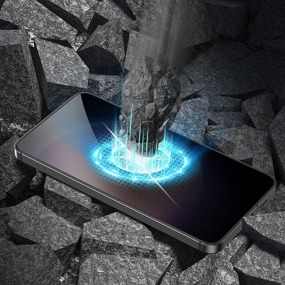 Galaxy S24 Benks Ultra Shield 0.3mm Privacy Ekran Koruyucu + Kolay Uygulama Aparatlı Siyah