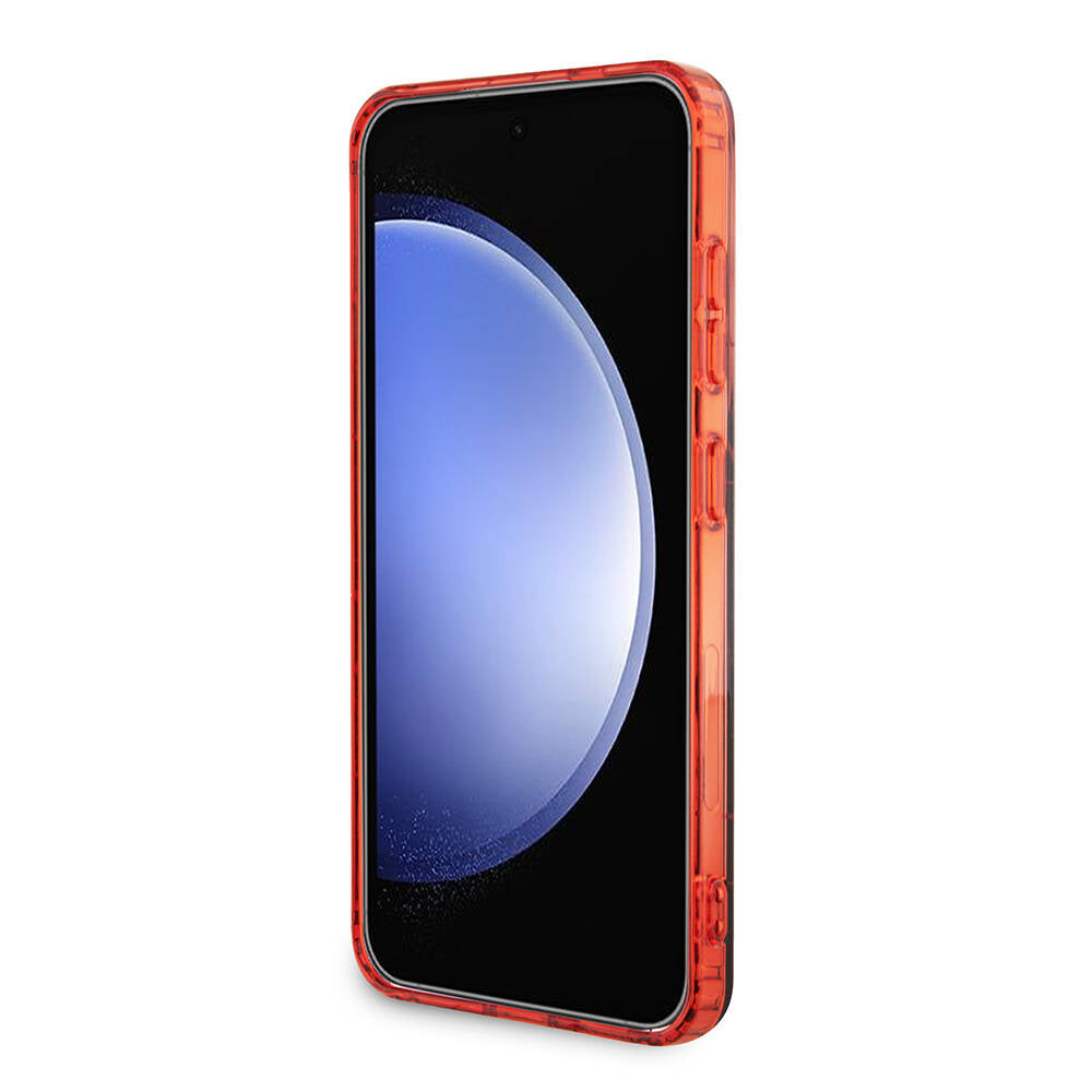 Galaxy S24 Kılıf AMG Orjinal Lisanslı Magsafe Şarj Özellikli Transparan Timeless Kılıf Siyah