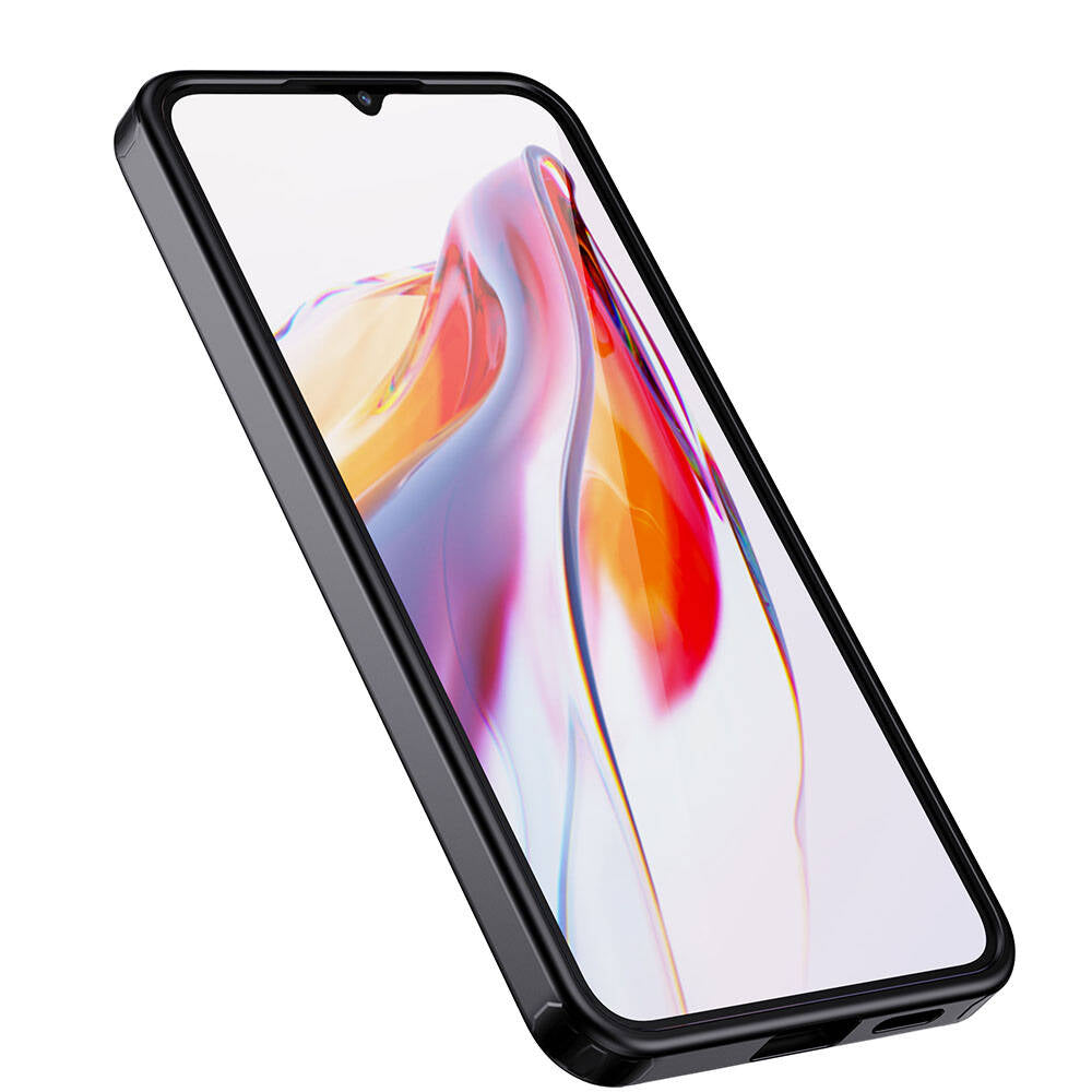 Galaxy S24 Kılıf Aramid Karbon Fiber Magsafe Özellikli Wlons Radison Kılıf Siyah