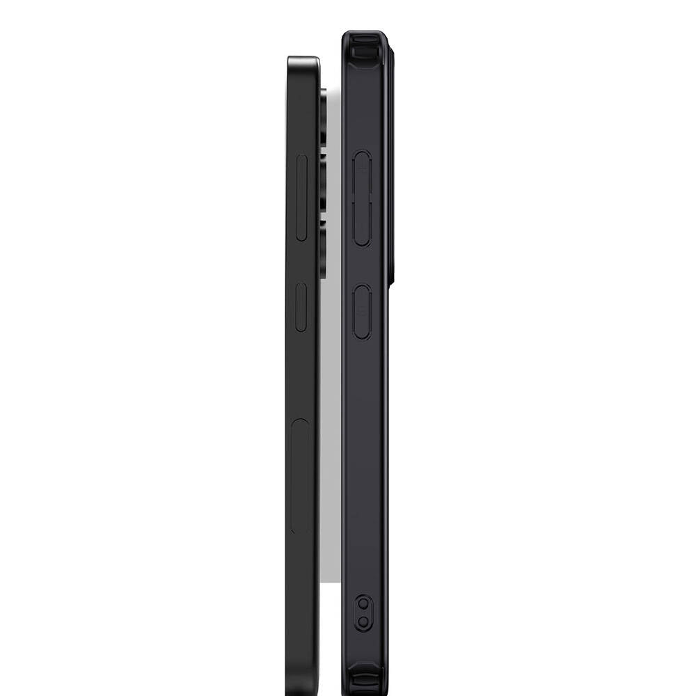Galaxy S24 Kılıf Aramid Karbon Fiber Magsafe Özellikli Wlons Radison Kılıf Siyah