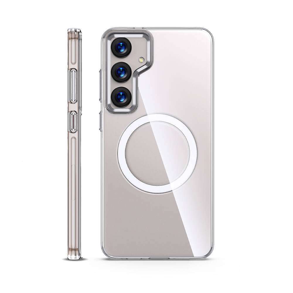 Galaxy S24 Kılıf Magsafe Şarj Özellikli Wlons Efsane Kılıf Renksiz