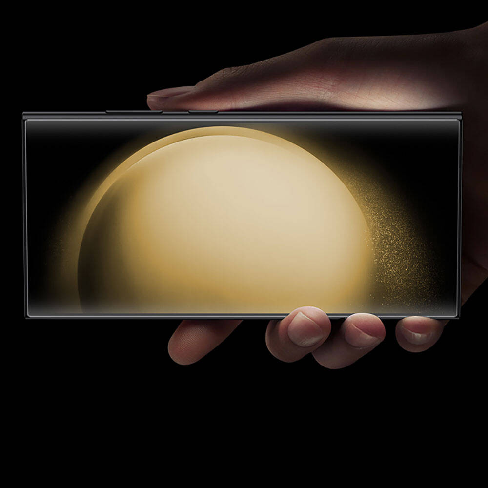 Galaxy S24 Plus Benks Glass Warrior Cam Ekran Koruyucu + Kolay Uygulama Aparatlı Siyah