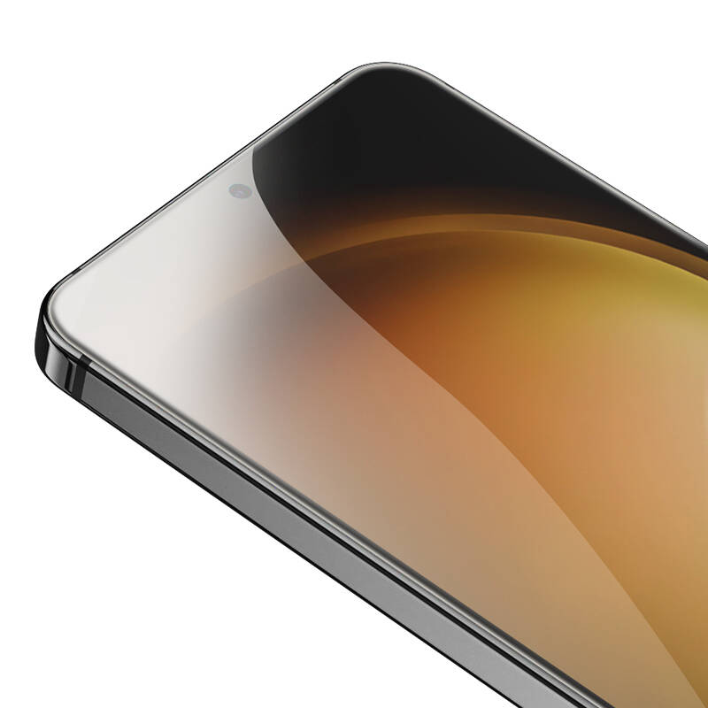 Galaxy S24 Plus Benks Glass Warrior Cam Ekran Koruyucu + Kolay Uygulama Aparatlı Siyah