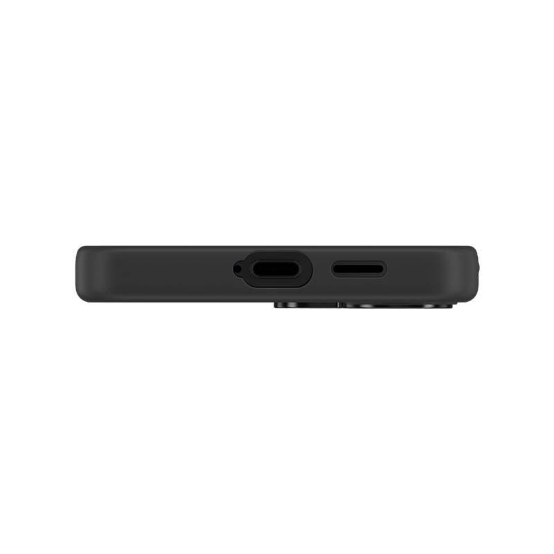 Galaxy S24 Plus Kılıf Magsafe Şarj Özellikli Şeffaf Arka Yüzey Benks MagClap TPU Çerçeve Kılıf Gri