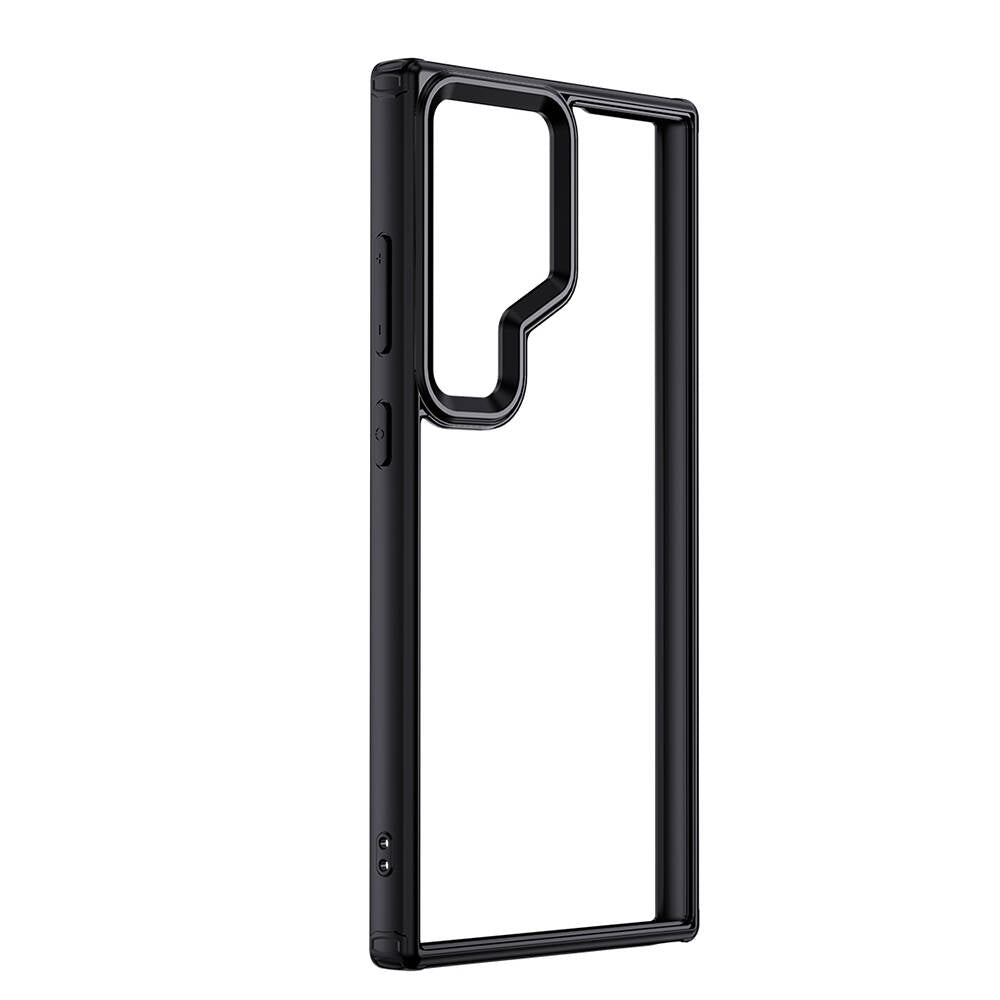 Galaxy S24 Ultra Kılıf Aramid Karbon Fiber Magsafe Özellikli Wlons Radison Kılıf Siyah