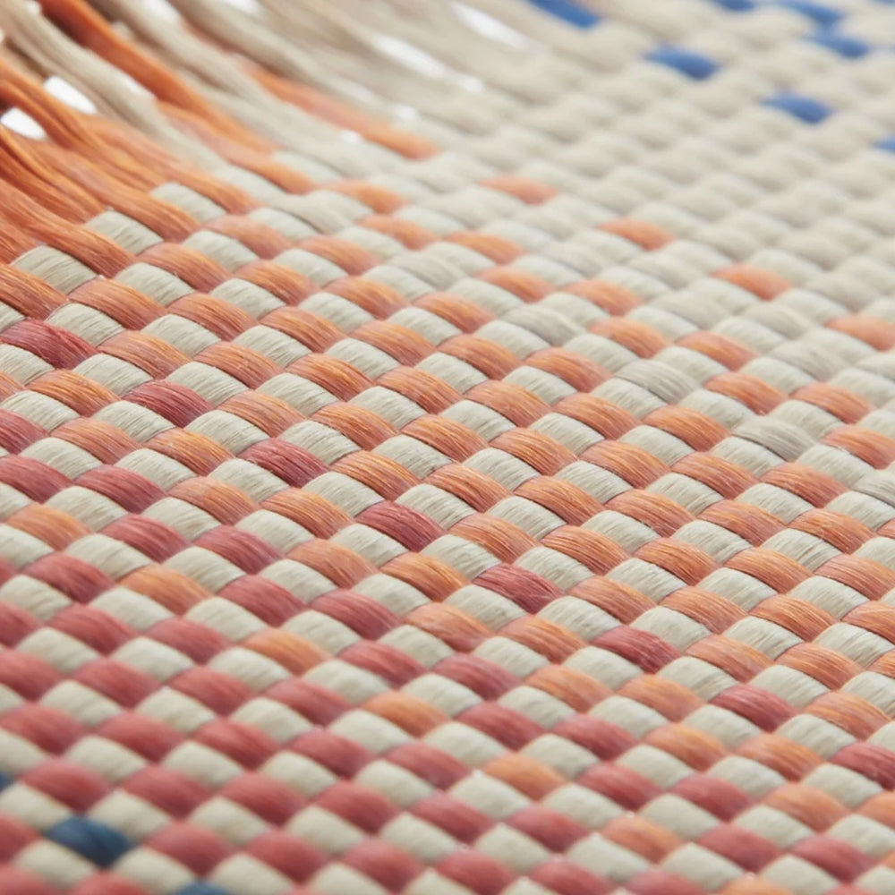 Galaxy S24 Ultra Kılıf Magsafe Şarj Özellikli Aramid Fiber Pitaka Tactile Woven Sunset-Moonrise Serisi Sunset Kılıf Kahverengi