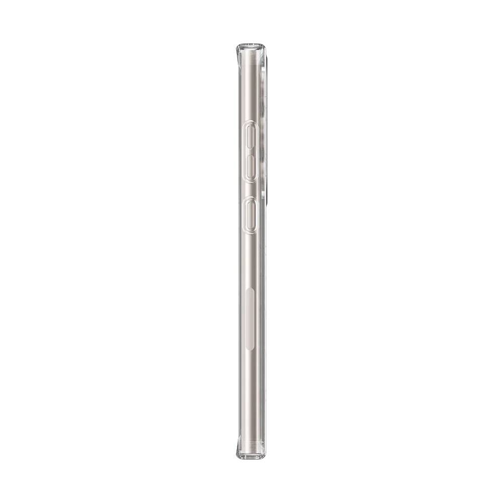 Galaxy S24 Ultra Kılıf Magsafe Şarj Özellikli Koordinat Yazı Desenli Benks Summit Serisi Kılıf Beyaz