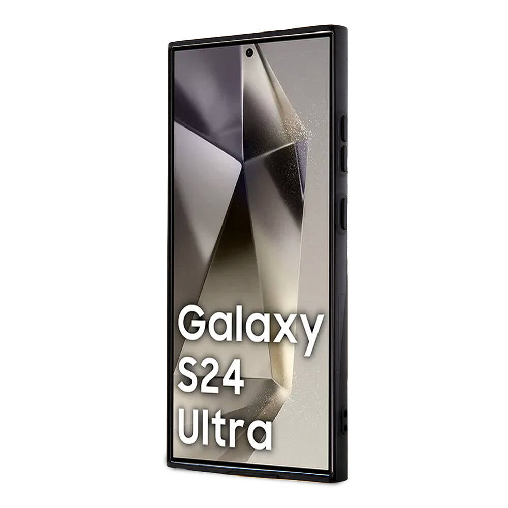 Galaxy S24 Ultra Kılıf TUMI Orjinal Lisanslı Magsafe Şarj Özellikli Buzlanmış Saydam Ağ Kamuflajı Desenli Kılıf Gri