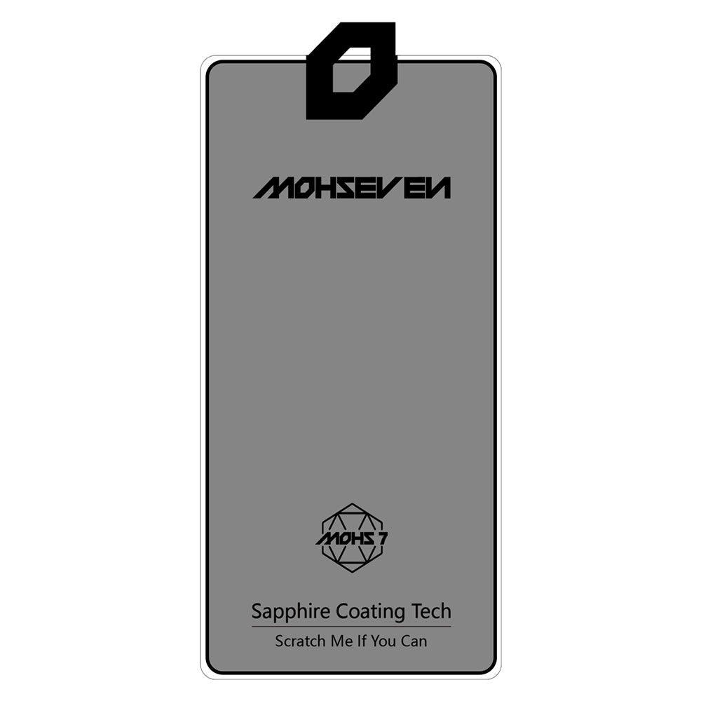 Galaxy S24 Ultra Mohseven Safir Coating Privacy Temperli Cam Ekran Koruyucu Siyah