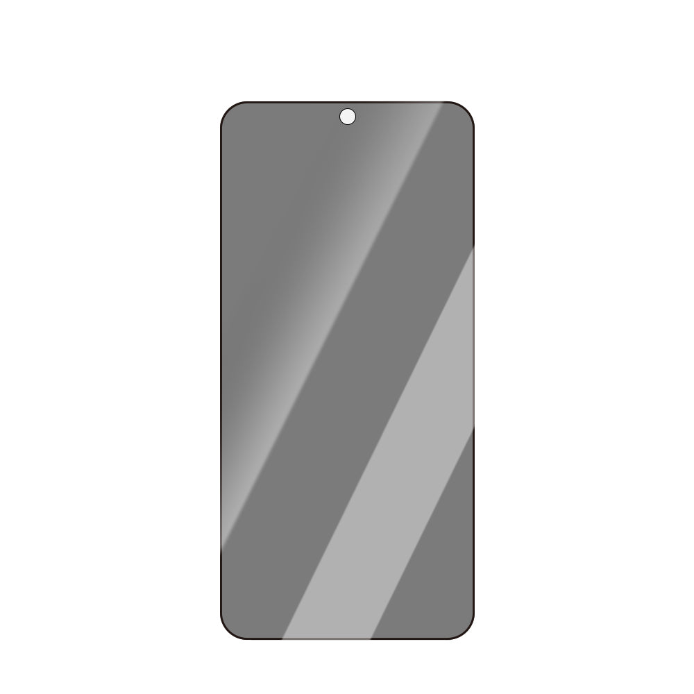 Galaxy S25 CaseWorld HD Serisi 0.25mm Privacy Temperli Cam Ekran Koruyucu Siyah