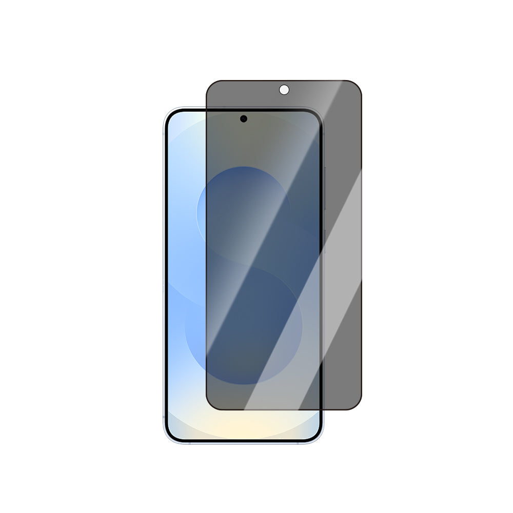 Galaxy S25 CaseWorld HD Serisi 0.25mm Privacy Temperli Cam Ekran Koruyucu Siyah