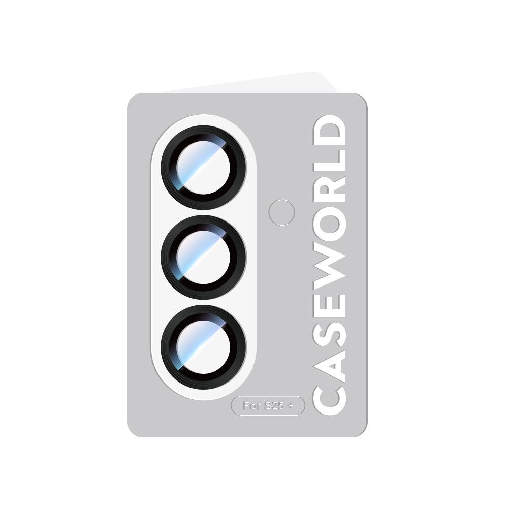 Galaxy S25 Plus CaseWorld Alloy Serisi Oleofobik Anti Reflective Kamera Lens Koruyucu Yeşil