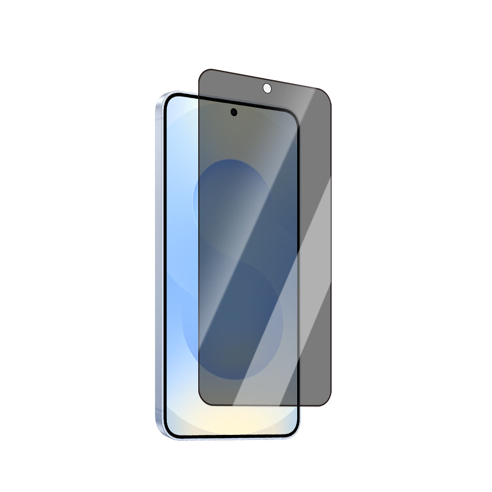 Galaxy S25 Plus CaseWorld HD Serisi 0.25mm Privacy Temperli Cam Ekran Koruyucu Siyah