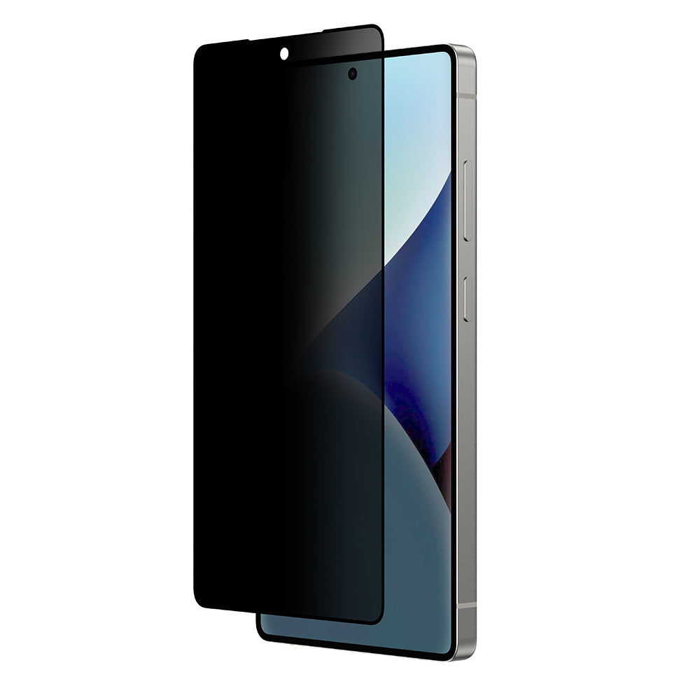 Galaxy S25 Ultra Amazingthing Radix Privacy Parmak İzi Bırakmayan Temperli Cam Ekran Koruyucu Siyah