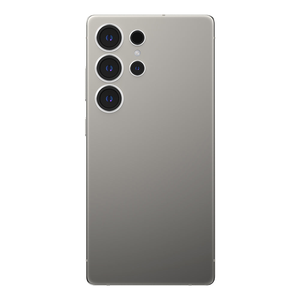 Galaxy S25 Ultra Amazingthing Titan Safir Kamera Lens Koruyucu + Kolay Uygulama Aparatlı Gümüş