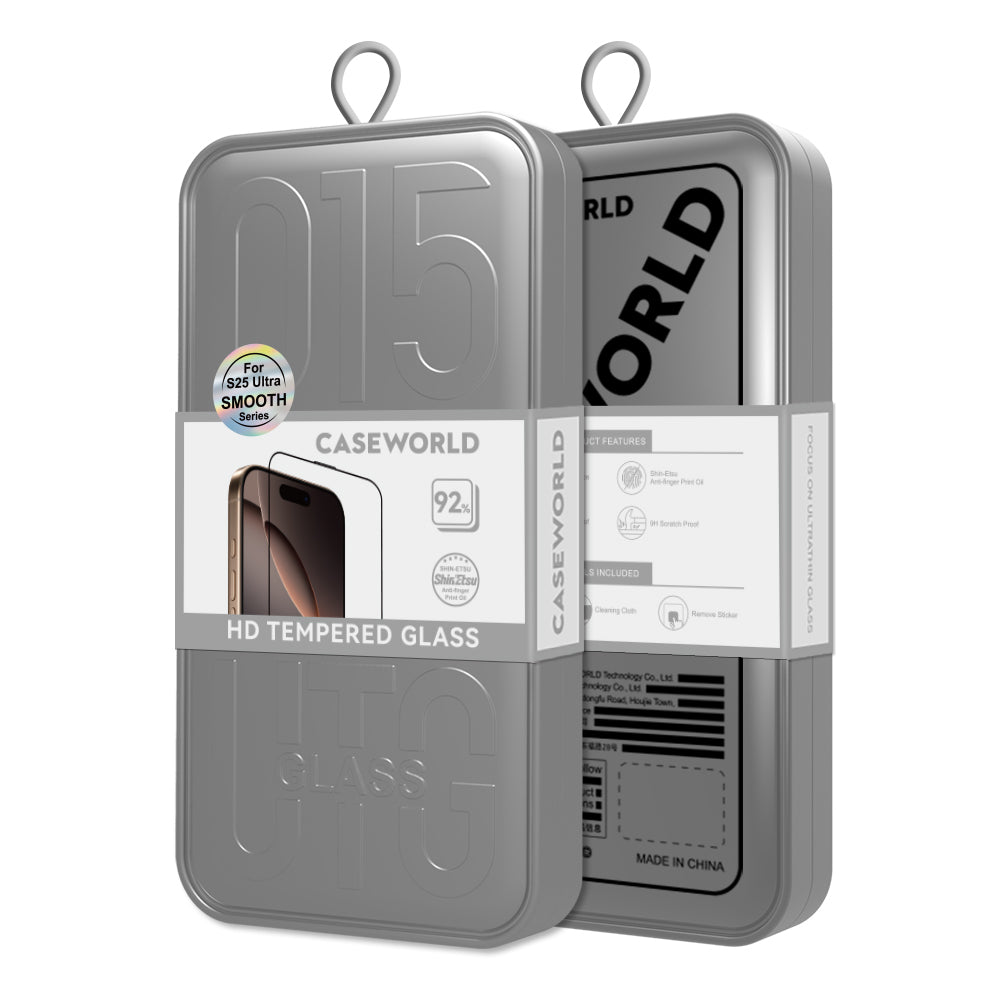 CASEWORLD Samsung Galaxy Serisi 0.25mm HD 3D Temperli Cam Ekran Koruyucu + Uygulama Aparatlı