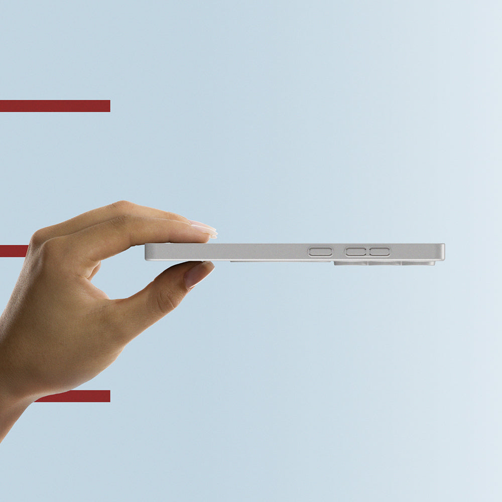 Galaxy S25 Ultra Kılıf Magsafe Şarj Özellikli Amazingthing Minimal Air Serisi Kapak Titanyum-Gri
