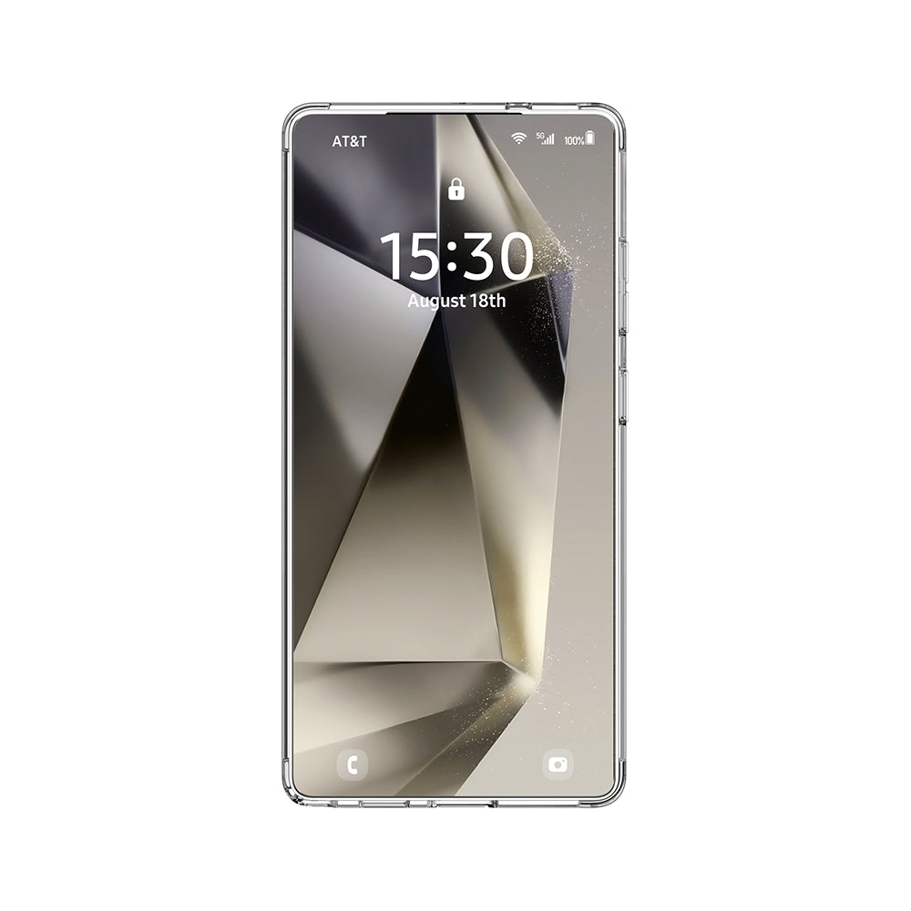 Galaxy S25 Ultra Kılıf Magsafe Şarj Özellikli Raptic Crystal Magsafe Serisi Şeffaf Kapak Şeffaf