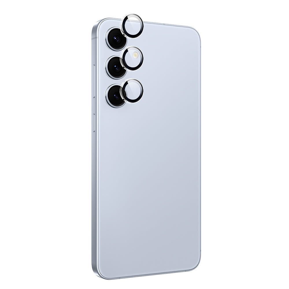 Galaxy S26 Plus Wiwu LG-009 Lens Guard Oleofobik Anti Reflective Kamera Lens Koruyucu + Kolay Uygulama Aparatlı Şeffaf