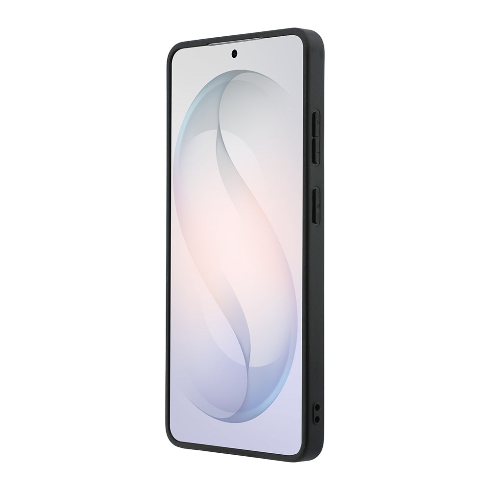 Galaxy S26 Ultra Kılıf Guess Orjinal Lisanslı PU Deri Büyük Metal Logo Dizaynlı Kapak Siyah