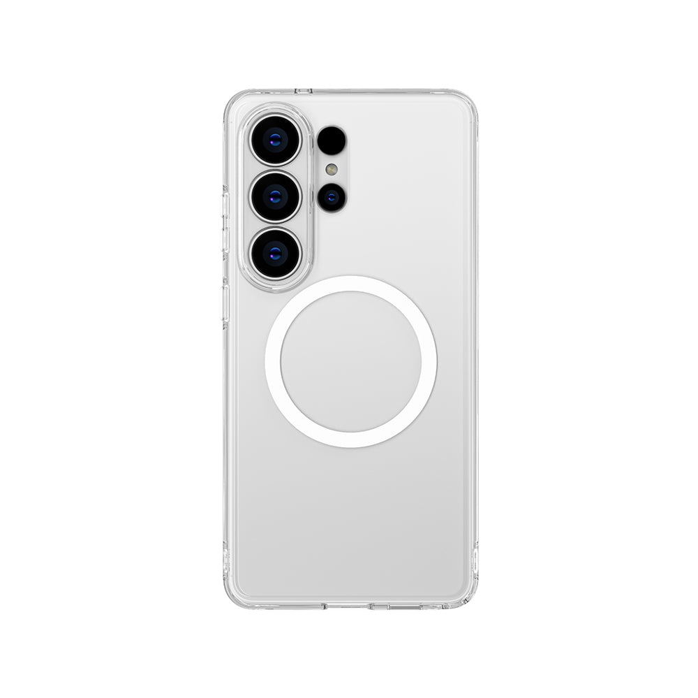 Galaxy S26 Ultra Kılıf M-safe Şarj Özellikli Kamera Korumalı Amazingthing Minimal Lens Serisi Kapak Şeffaf