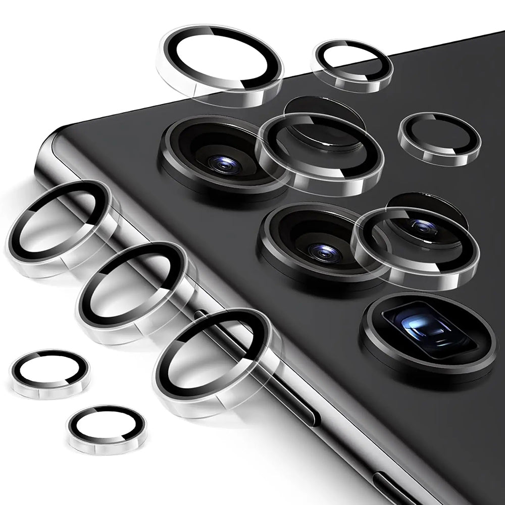 Galaxy S26 Ultra Wiwu LG-011 Lens Guard Oleofobik Anti Reflective Kamera Lens Koruyucu + Kolay Uygulama Aparatlı Şeffaf