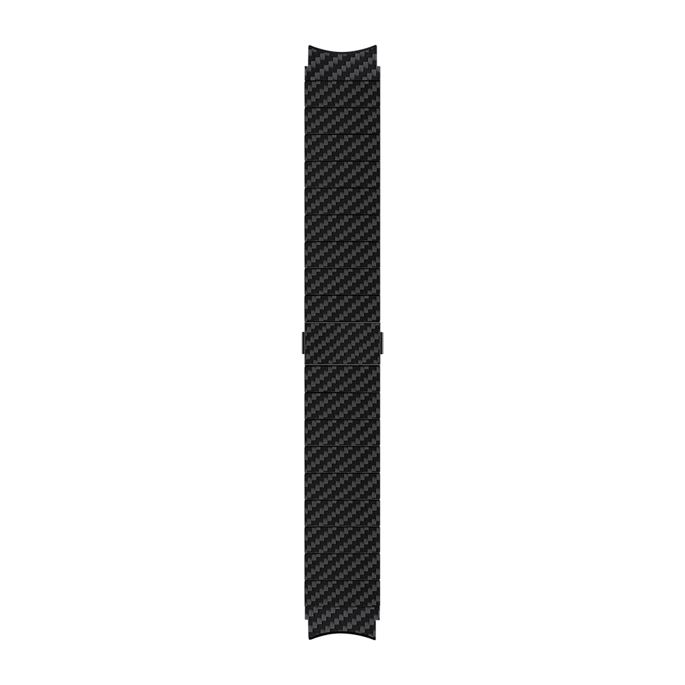Galaxy Watch 4 44mm Karbon Fiber Pitaka Modern Serisi Black-Grey Twill Kordon Siyah-Gri