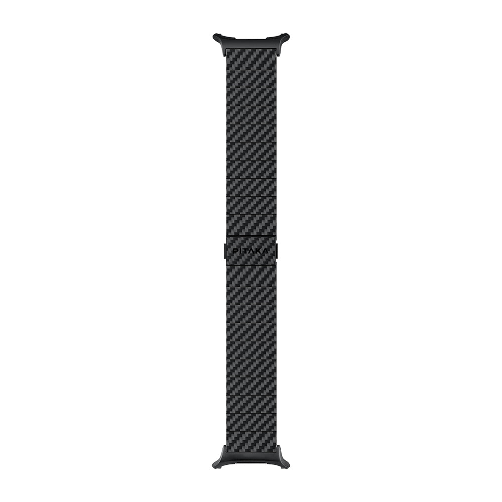 Galaxy Watch Ultra 47mm Karbon Fiber Pitaka Modern Serisi Black-Grey Twill Kordon Siyah-Gri