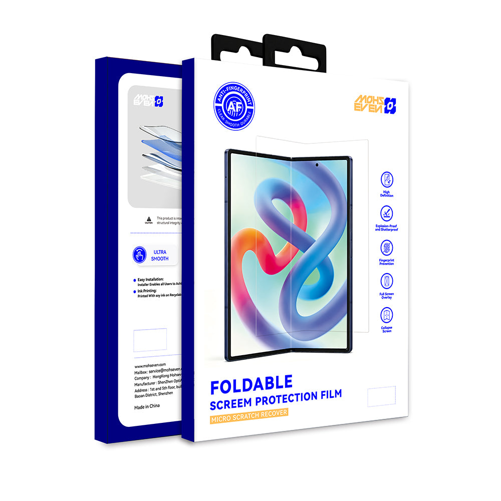 Galaxy Z Flip 7 Mohseven Internal Film Pet İç Ekran Koruyucu Şeffaf