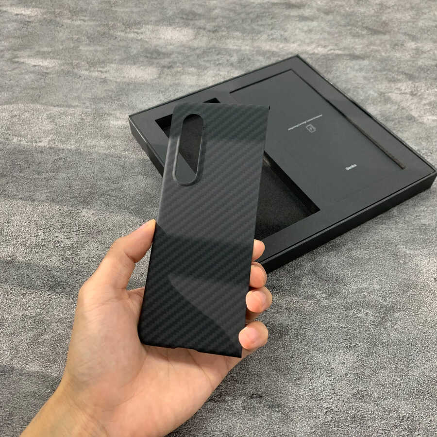 Galaxy Z Fold 3 Kılıf Benks 3 in 1 Suit Kılıf Siyah