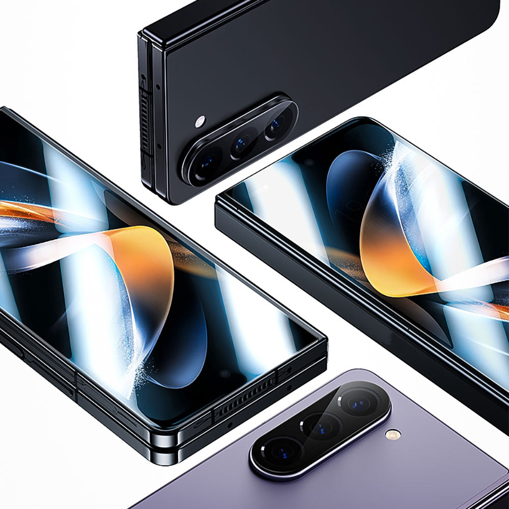 Galaxy Z Fold 5 Benks Combo İkili Set (Corning Ekran Koruyucu + Kamera Lens Koruyucu) Siyah