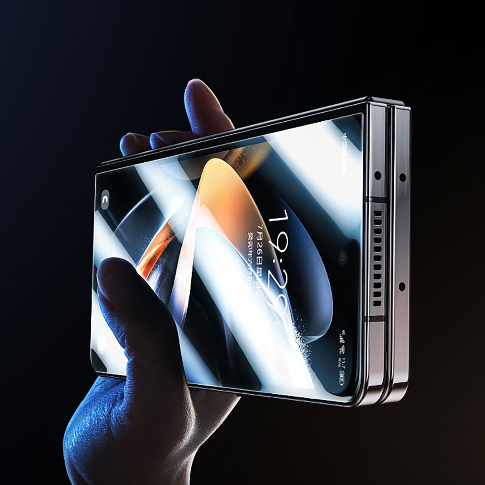 Galaxy Z Fold 5 Benks Combo İkili Set (Corning Ekran Koruyucu + Kamera Lens Koruyucu) Siyah